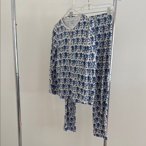 Roller Rabbit Blue Monkeys Woman’s Pajama Set